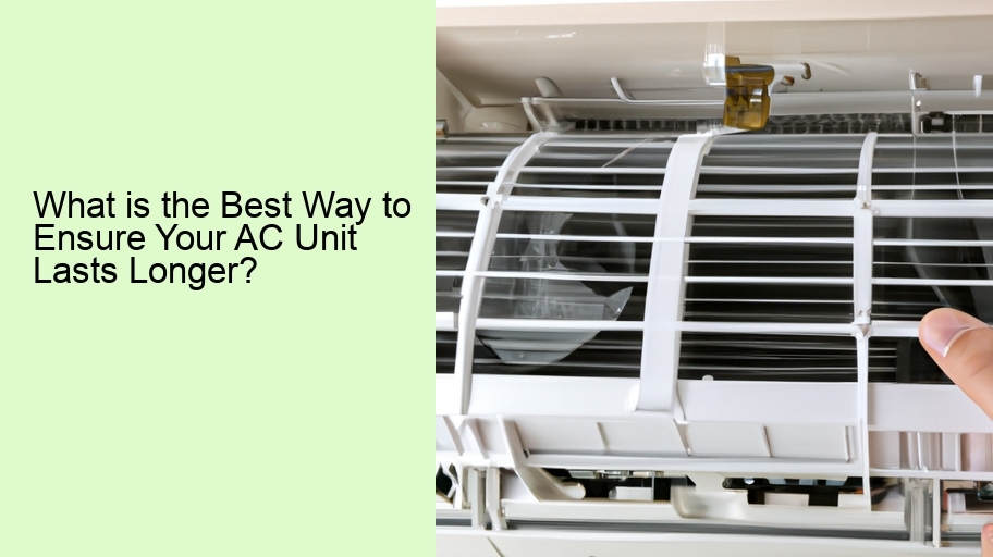 What is the Best Way to Ensure Your AC Unit Lasts Longer? 